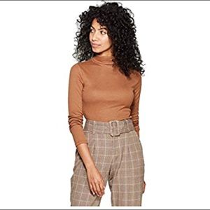 A New Day Ribbed Long Sleeve Turtleneck